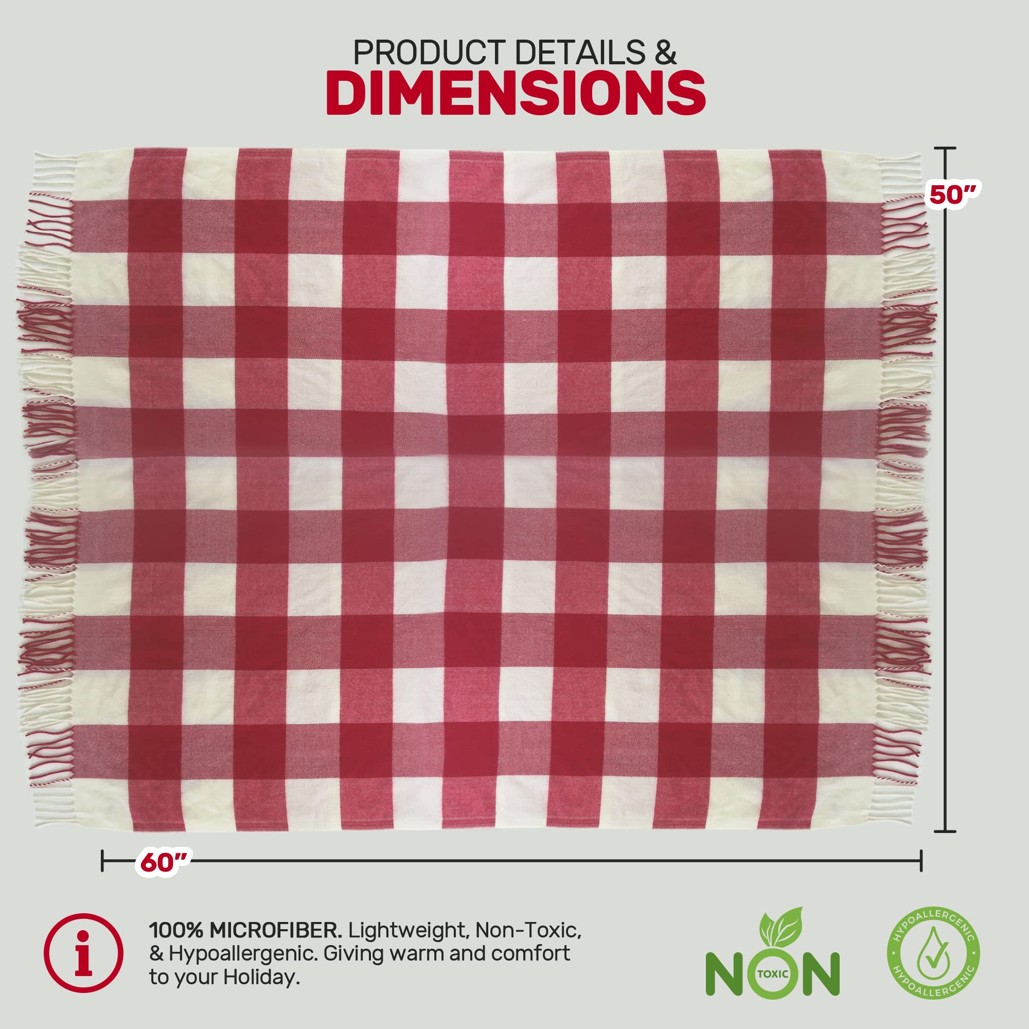 スローハウス　ストライプデザイン タッセル付きブランケット スローハウス ストライプデザイン タッセル付きブランケット