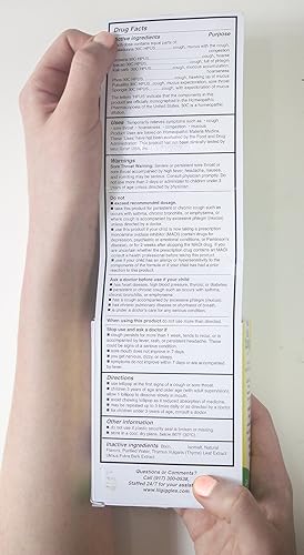 Miniatura 7 de Lil' Giggles Kid's Medicated Lollipops for Cough for Childrens Persistent and Chesty Coughs. Homeopathic Remedy. The Medicine Kids Will Love to