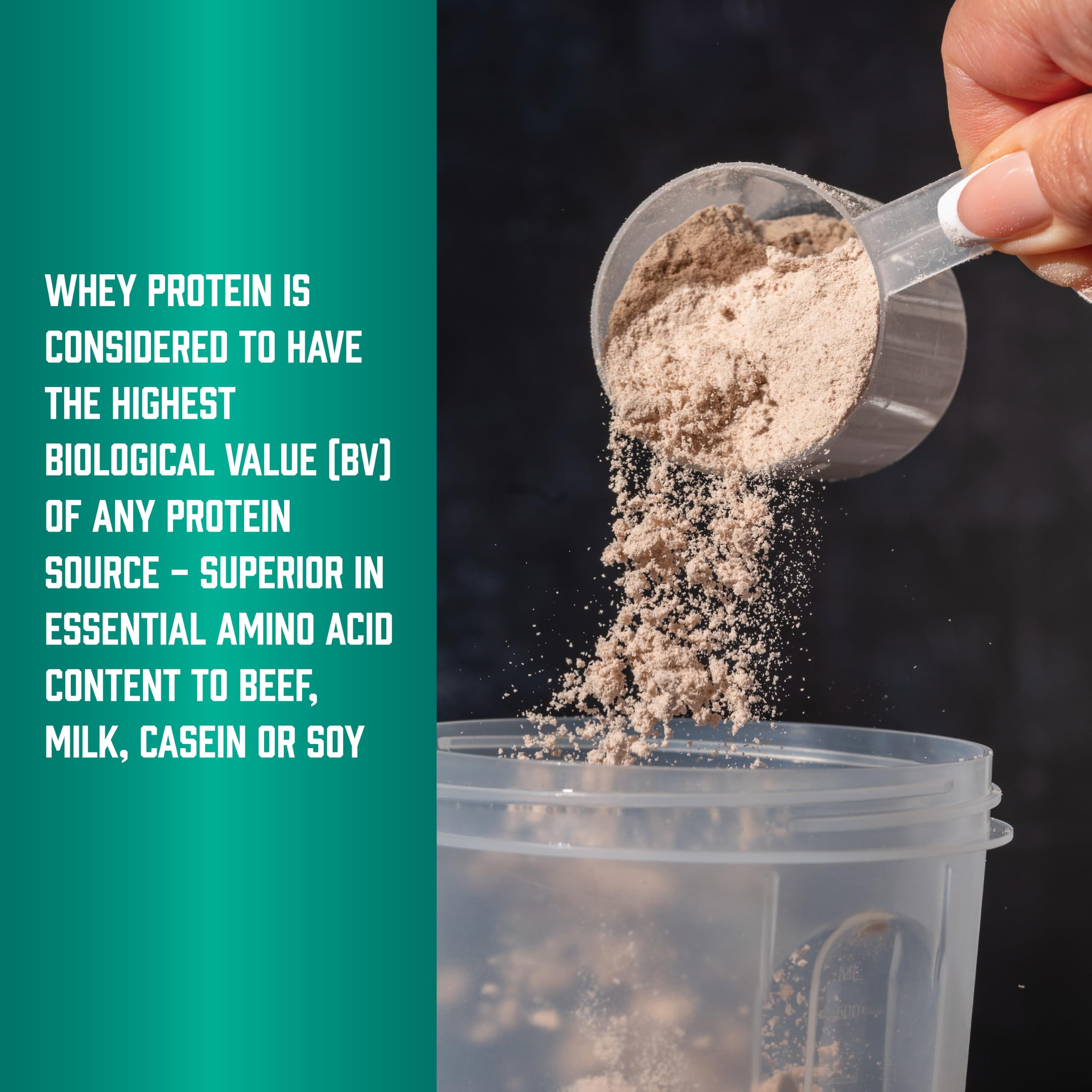 NOW Sports, Whey Protein Isolate 24 g With BCAAs, Unflavored Powder, 1.2 lb — Amazon image 9