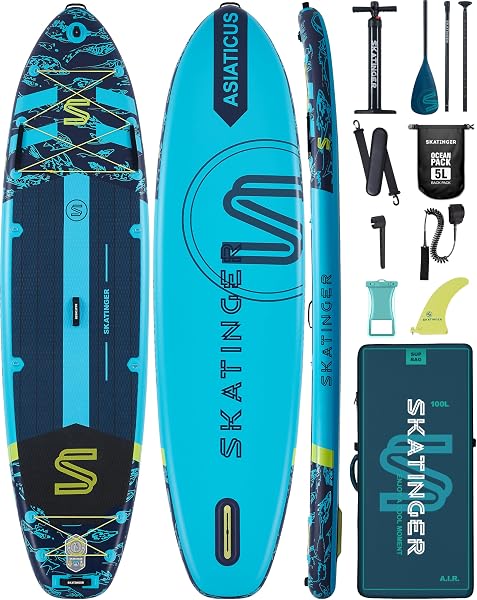 Skatinger Super Wide Inflatable Paddle Board