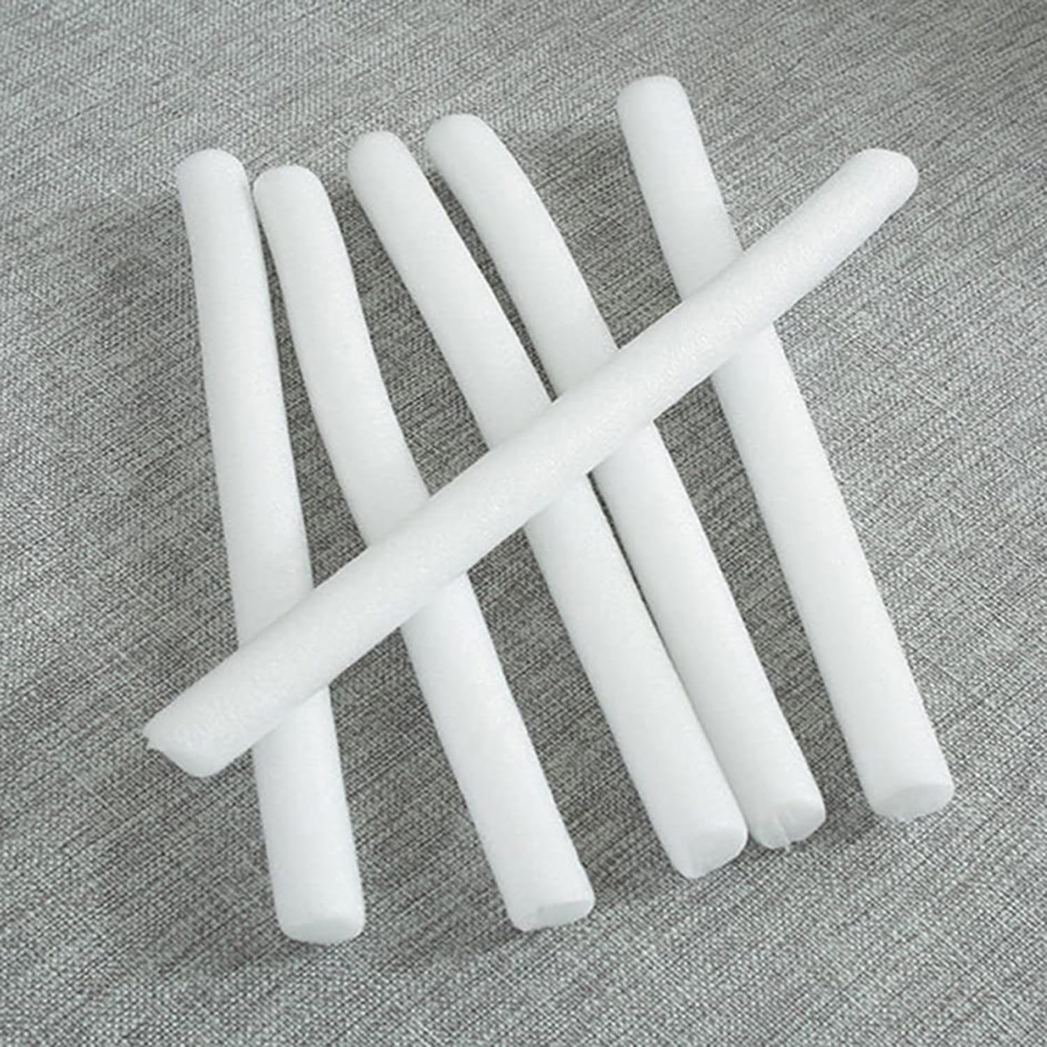 Waigg Kii Non-Slip Foam Tubes For Sofa Slipcover,Non-Slip Foam Sticks Fixing Stretch Sofa Slipcover,Inserts Foam Sticks For Sofa Couch Cover (2.5Cm-20Pcs)