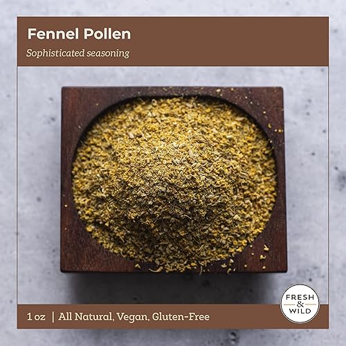 Miniatura 2 de Fresh & Wild Polen de hinojo italiano silvestre  Vegano, sin gluten  Ideal con arroz, pasta, risotto, adobos, carne y pescado o incluso salsas  1
