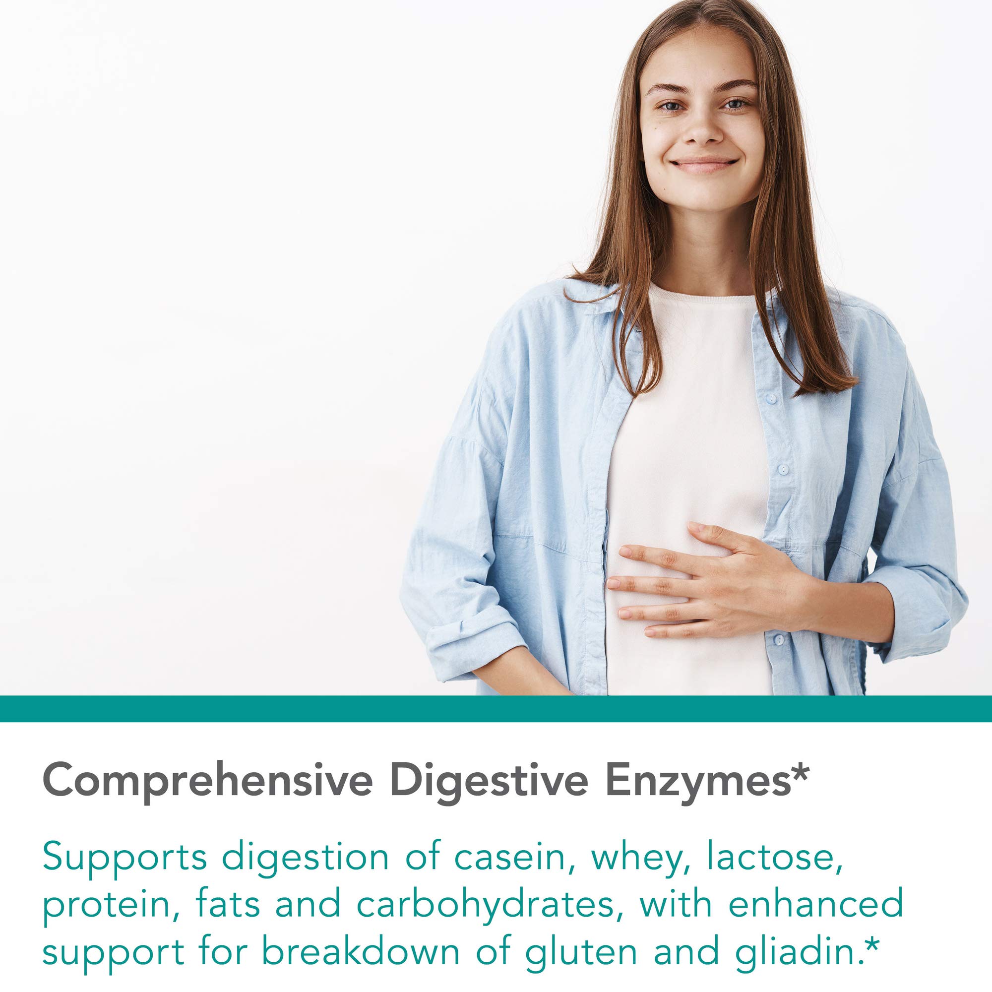 Buy NutriCology Complete Digest Vegan Digestive Enzymes, Gluten