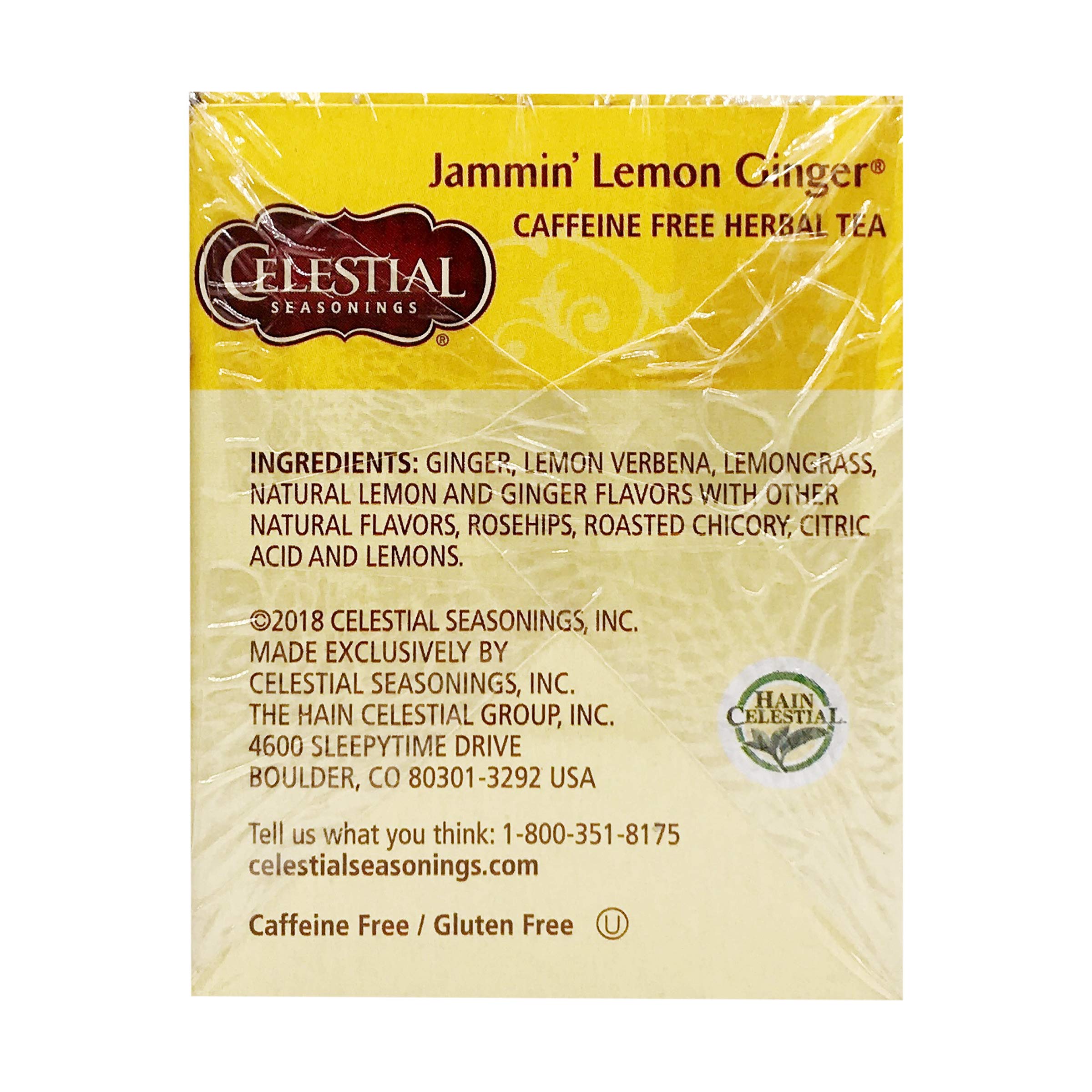 Jammin Lemon Ginger Tea