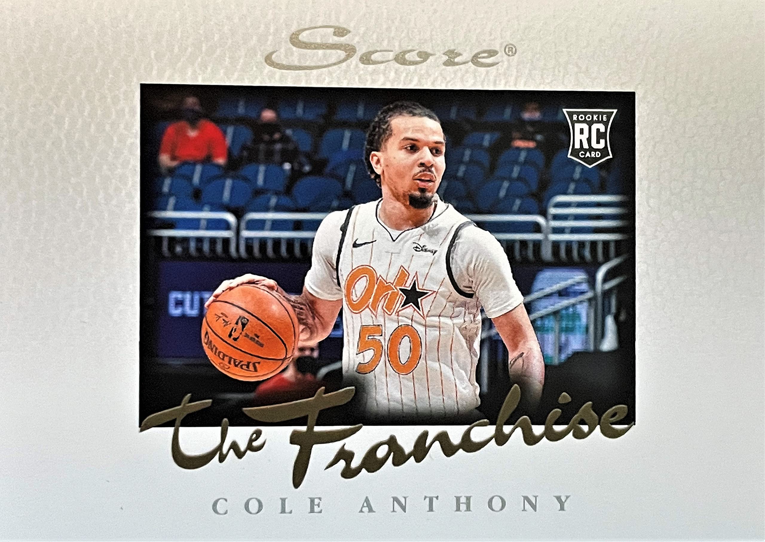 Amazon.com: 2020-21 Panini SCORE - The Franchise - COLE ANTHONY Basketball ROOKIE  Card - Limited Edition with Only 2269 Made - Orlando Magic : Collectibles &  Fine Art