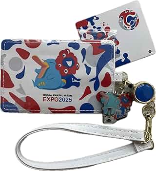 大阪関西万博 ミャクミャク イコちゃん ICOCA 合皮パスケース 8145PDtdIZL._AC_UF350,