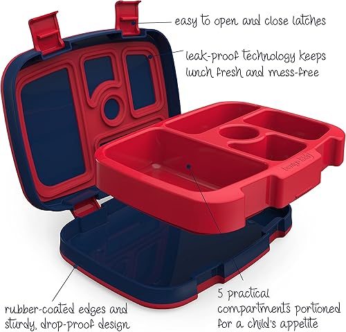 Miniatura 9 de Bentgo Juego de lonchera aislada con estampado de cohetes espaciales para niños