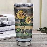 Vista 19 de Personalized To My Goddaughter From Godmother Stainless Steel Tumbler Cup Lion My Precious Goddaughter Birthday Graduation Christmas Travel Mug 20oz