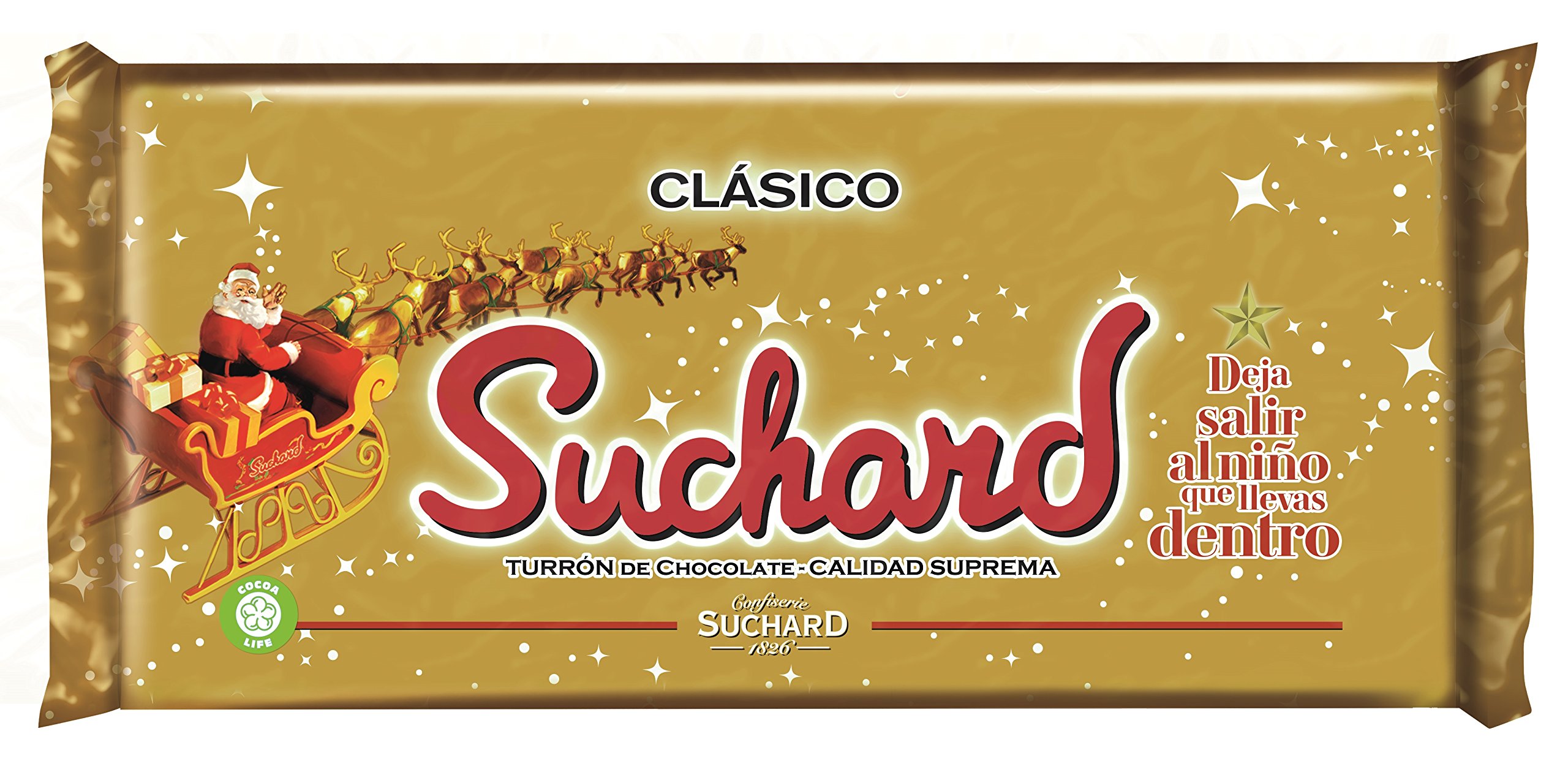 Suchard Turrón de Chocolate Crujiente 260 g