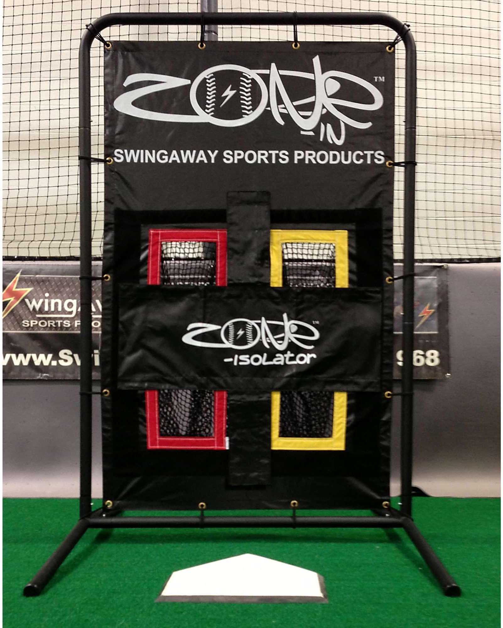 SwingAway Zone-In Baseball Pitching Target