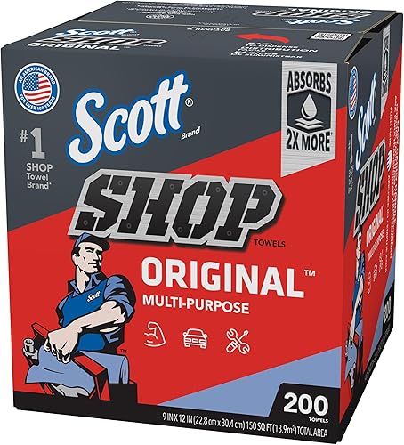 Scott Blue Shop Toallas en una caja - 200 hojas