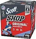Scott Blue Shop Towels in a Box - 200 Sheets