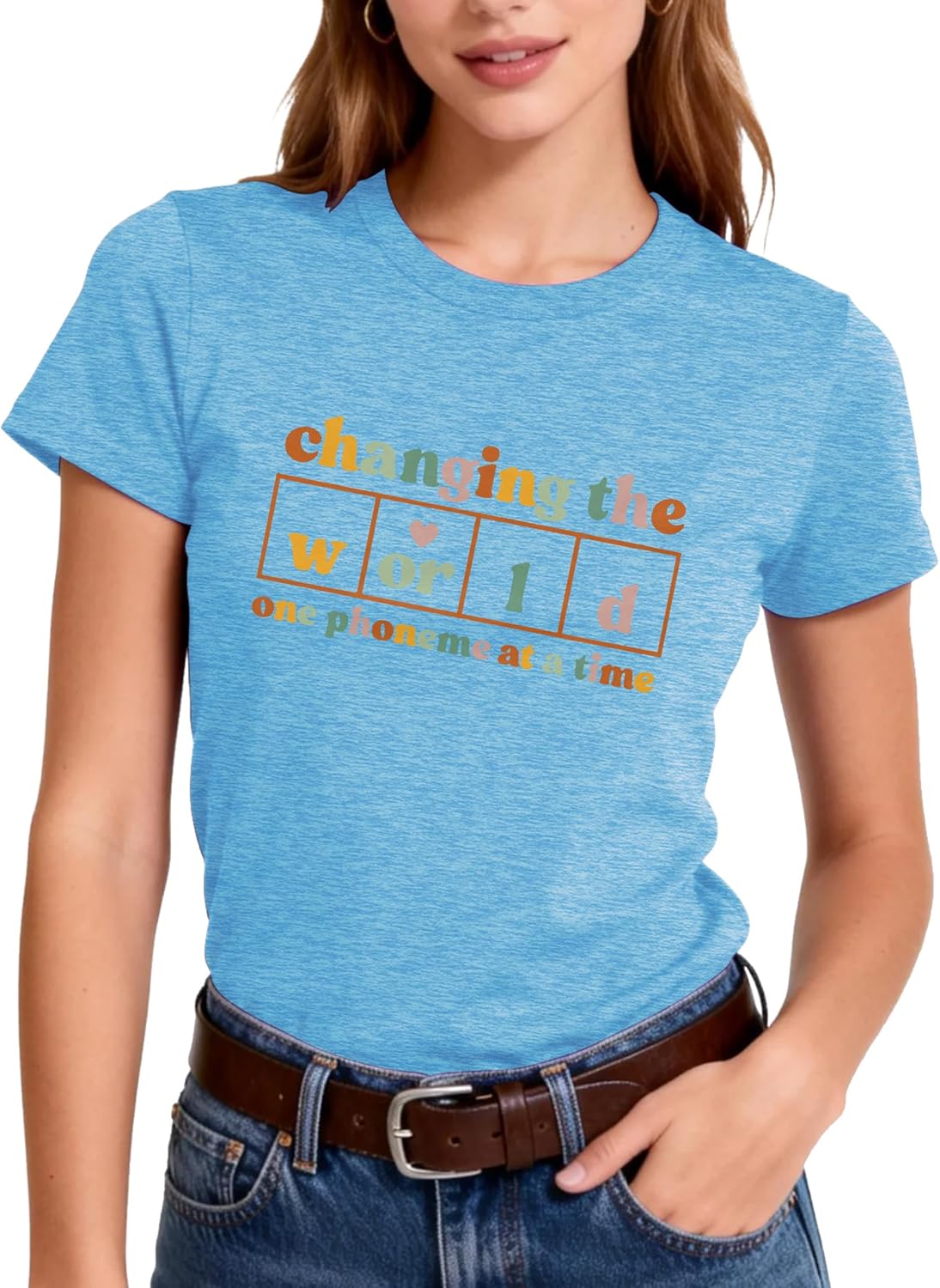 Book Shirt Women -Reading Teacher T-Shirt Bookworm Read Short Sleeve Book Lovers Librarian Tops - Image 2