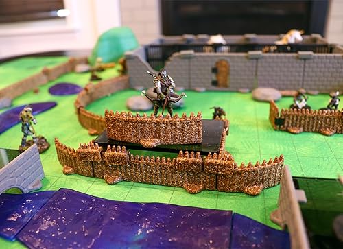 Miniatura 6 de Dirt Cheap Dungeons Palisades Kit TT RPG Terrain Building para Calabozos y Dragones, Pathfinder, Juegos de Guerra y mucho más