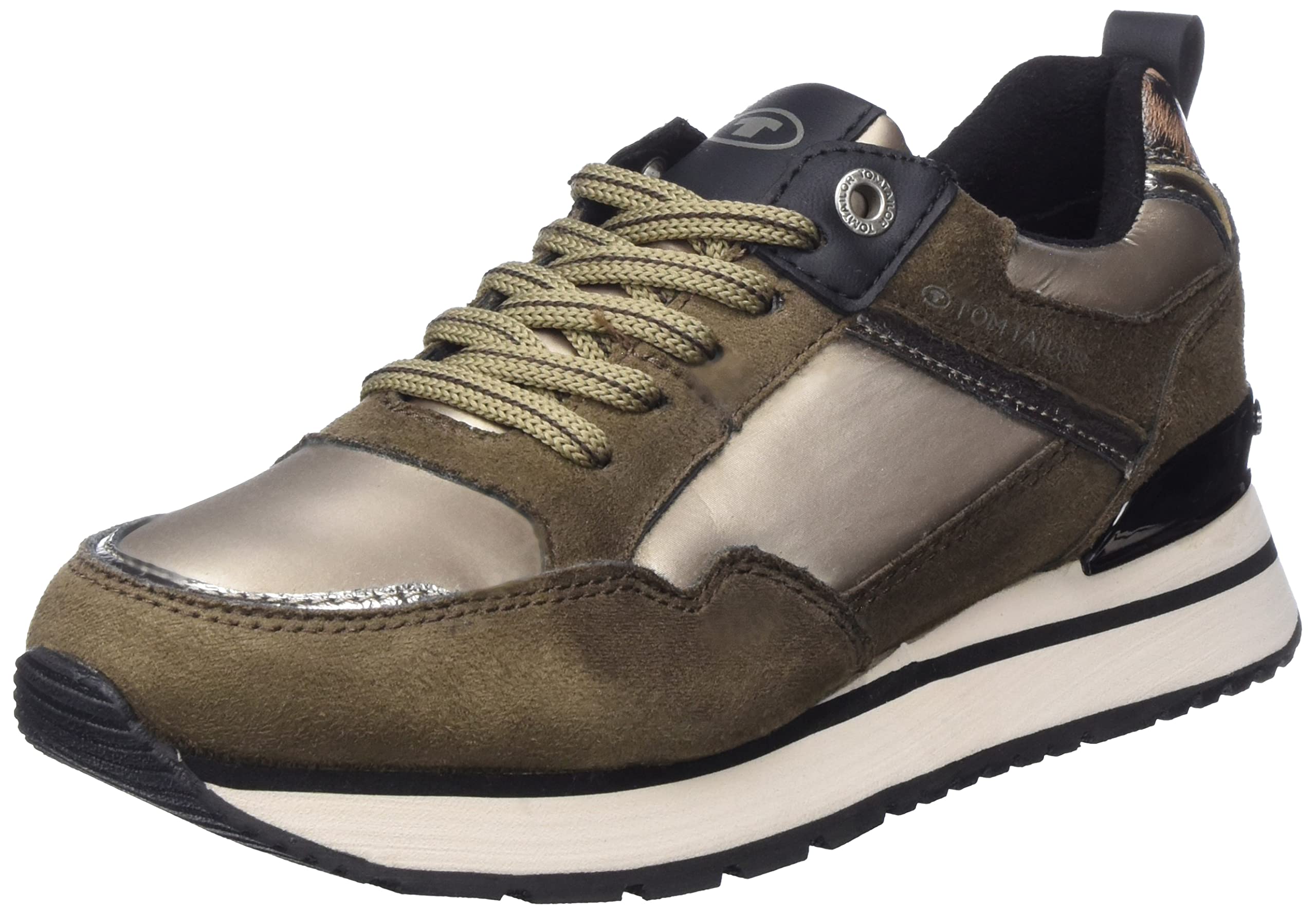 TOM TAILOR Women's 4292509 Trainers, dkfango, 5 UK