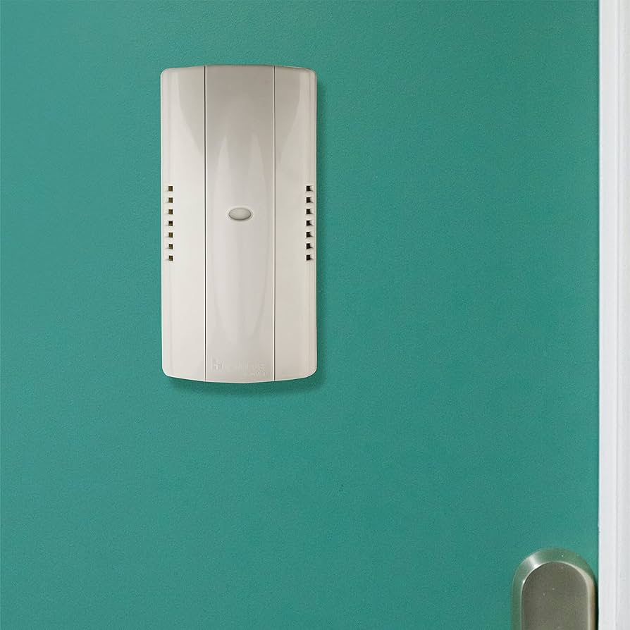 2-Note Mechanical Door Bell Chime and Door Button with