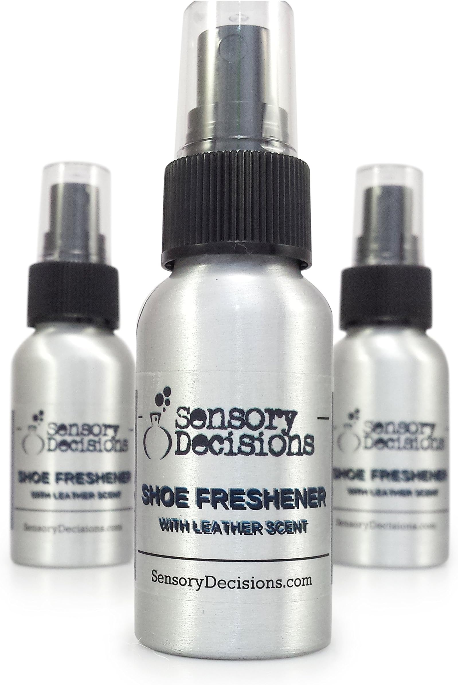 Sensory Decisions Shoe Freshener Spray - Shoe Sanitizer and Deodorizer, with New Shoe Smell