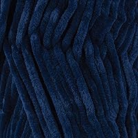 Vista 2 de Sensy - Hilo de terciopelo para ganchillo o manta de bebé, hilo de chenilla, hilo amigurumi, 3.5 onzas, 132 yardas, calibre 5, voluminoso