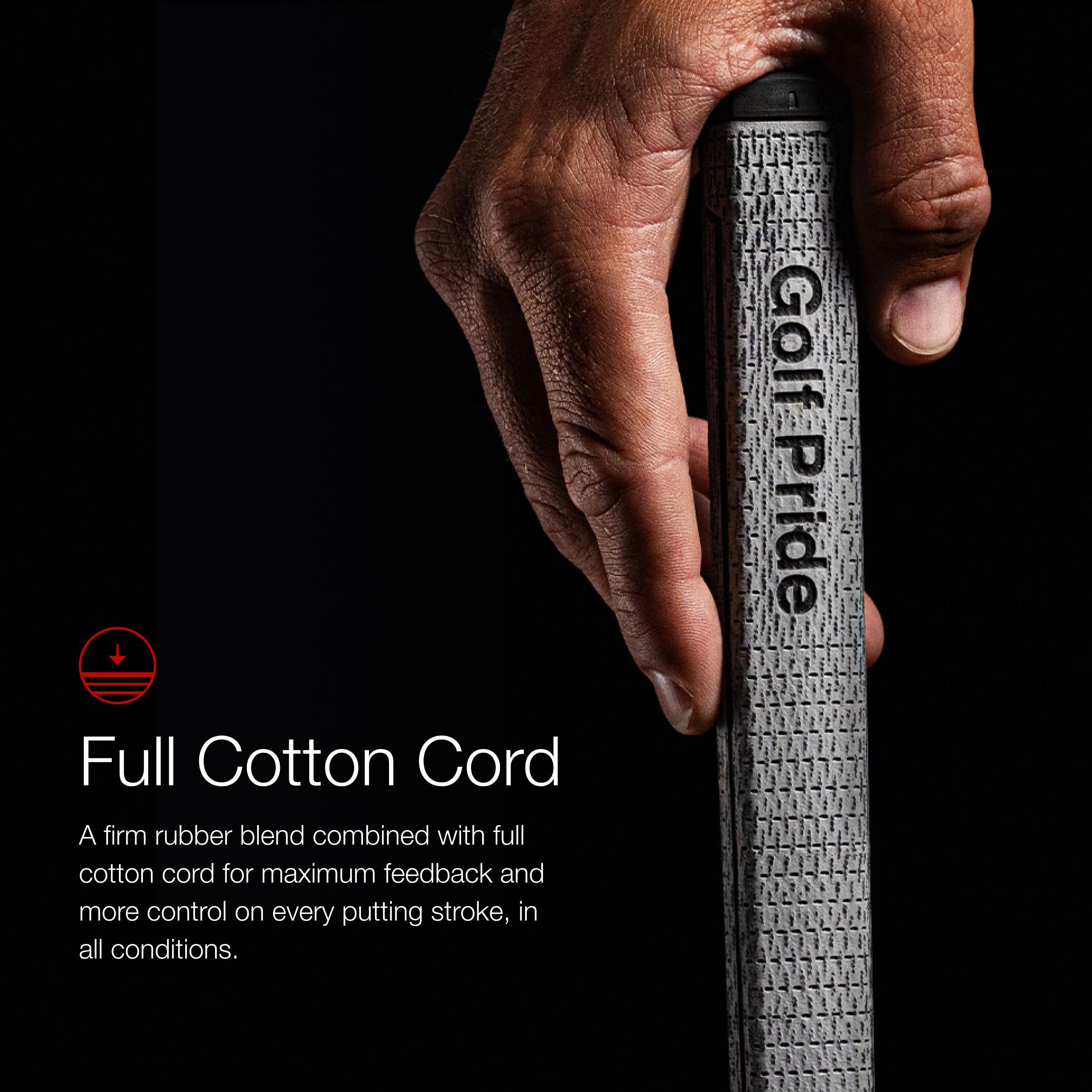Golf Pride Pro Only Cord 81 cc blauer Puttergriff