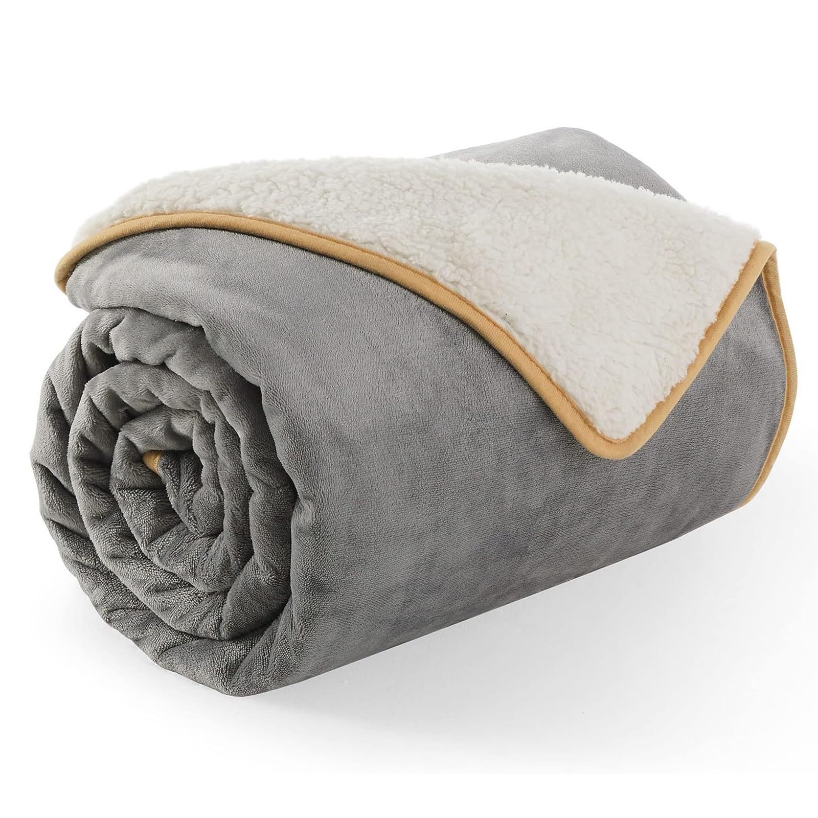 Couverture pour Chien Réversible Chien Hydrofuge Protection pour Canapé Lavable en Machine pour Chiens Et Chats (Color : Light Gray, Size : XL 160 * 200CM/63 * 79IN)