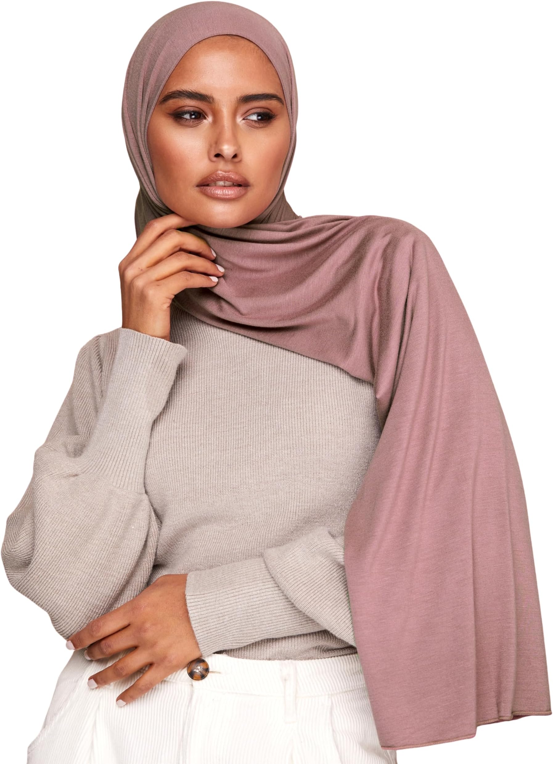 Premium Jersey Hijab Scarf For Women - Islamic Head Scarf Wrap Hijabs
