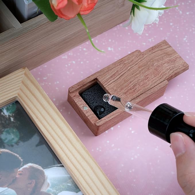 Difusor de Aceites Esenciales de Madera SHIDOW, Compacto y Portátil miniatura 2