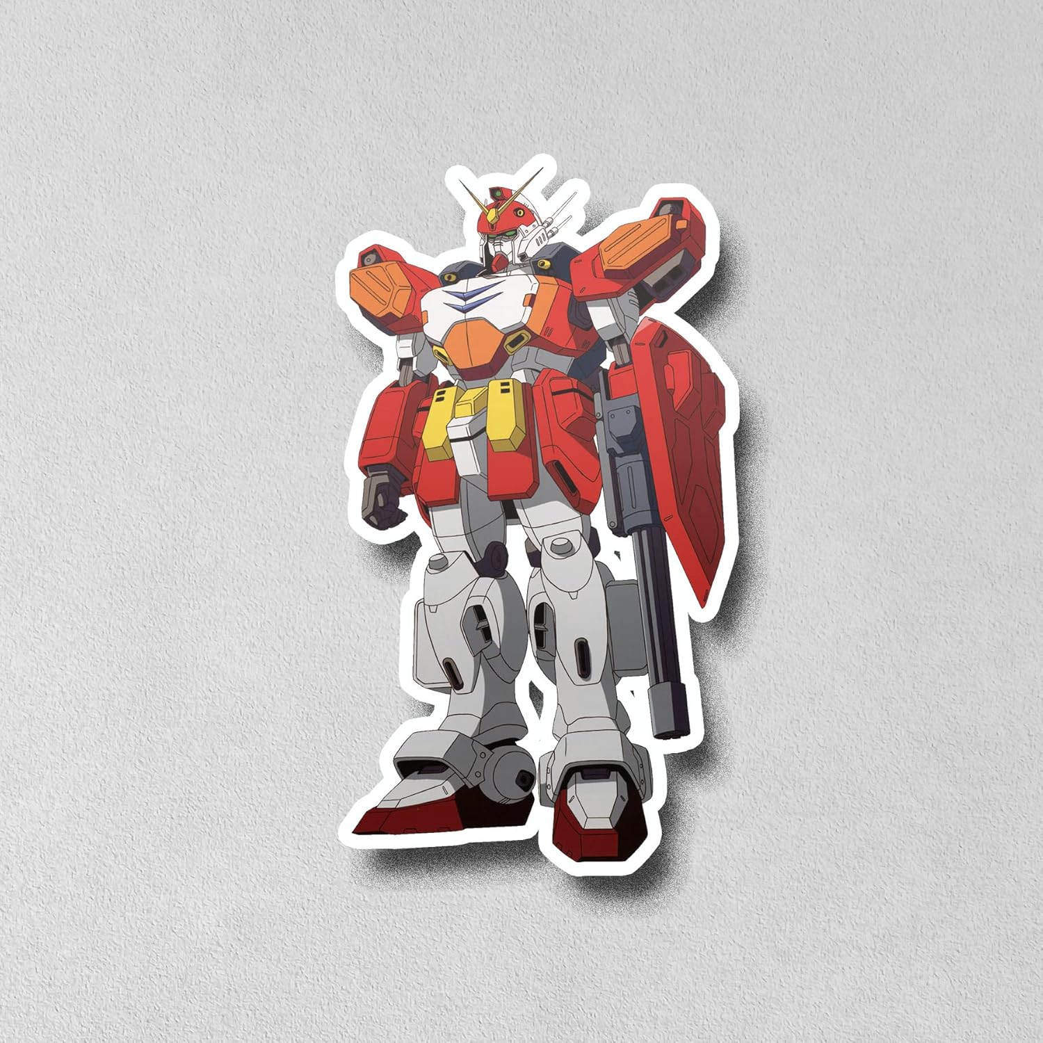 Gundam Wing Sticker Heavyarms Handmade Products