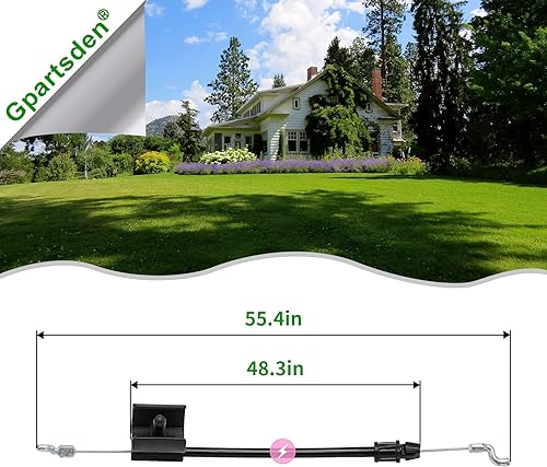 Miniatura 5 de 583547901 Cable de control de zona de motor para cortacésped Husqvarna 47901 40385 Poulan HU 675AWD