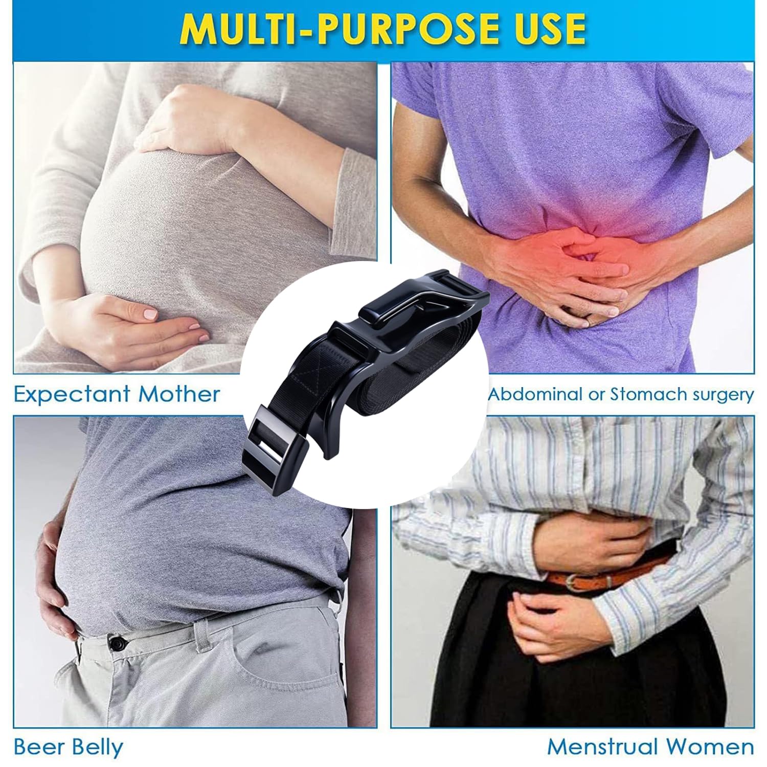 BeSafe Ceinture de Sécurité Grossesse iZi Fix - Confort - L'Armoire de Bébé