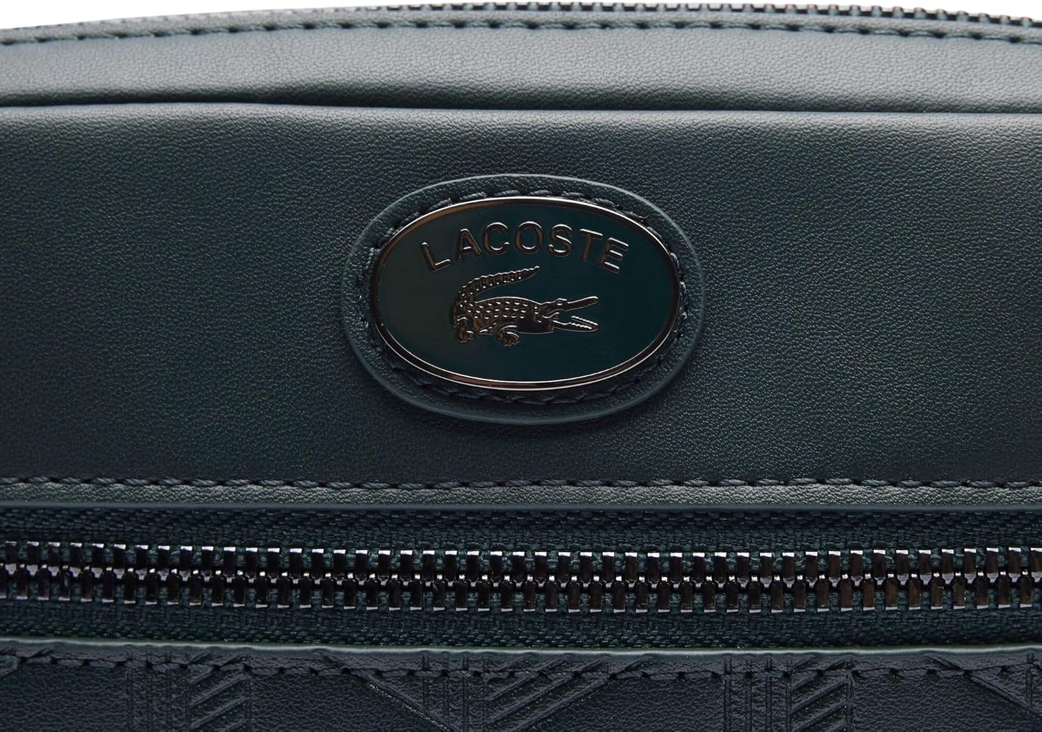 Lacoste Embossed Monogram Shoulder Bag