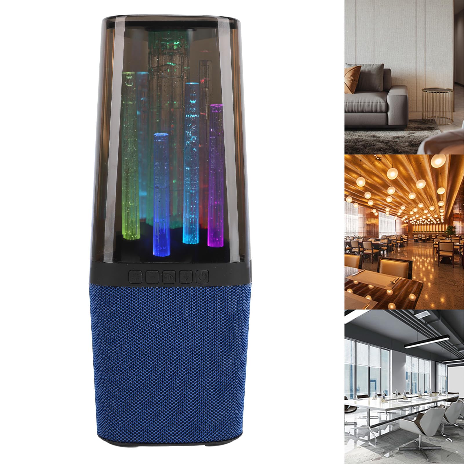 Zerodis Casse Wireless Portatile ABS Altoparlante Bluetooth 5.2 5W HD,