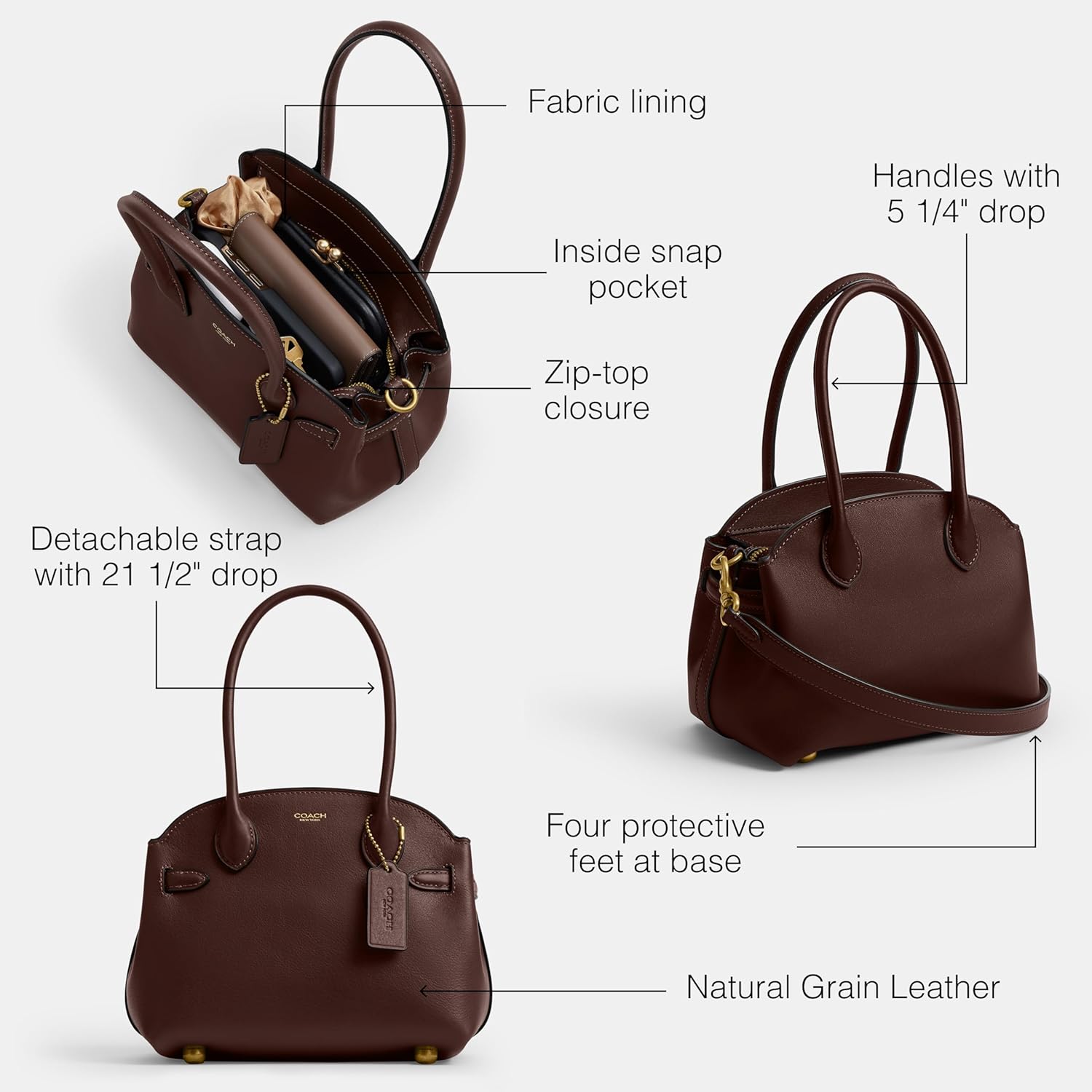 Coach Empire Carryall 21 - Image 3