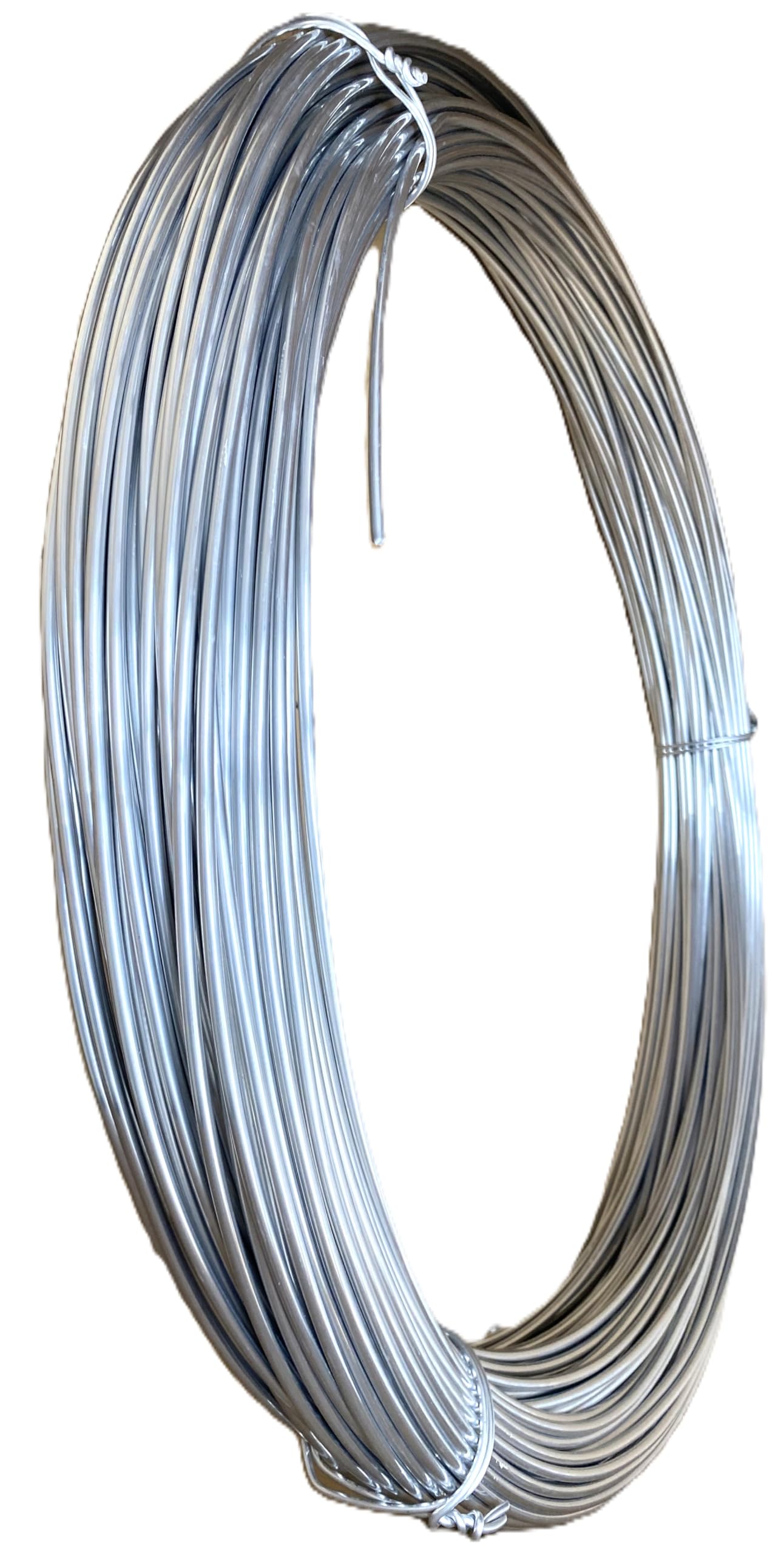Filo di alluminio da 6 mm, (rotolo da 10 kg = circa 131 m), filo decorativo, filo per gioielli, filo floreale, filo per modellazione, filo per fiori, filo decorativo, filo di alluminio,