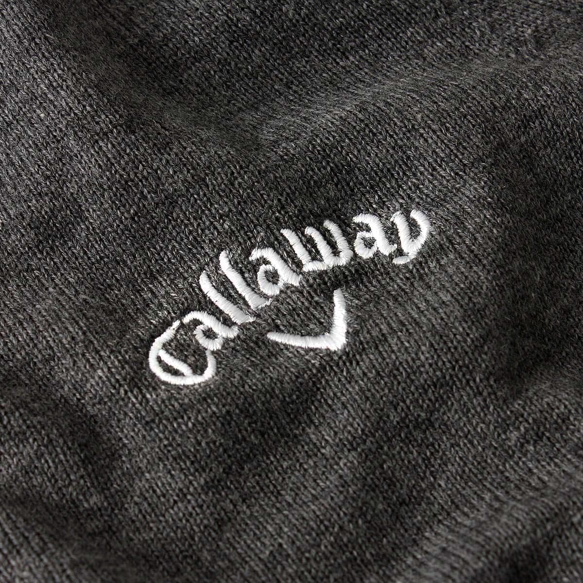 Callaway Golf 2026 Hombre de Manga Larga con Cuello en V 12 manómetro Bordado suéter