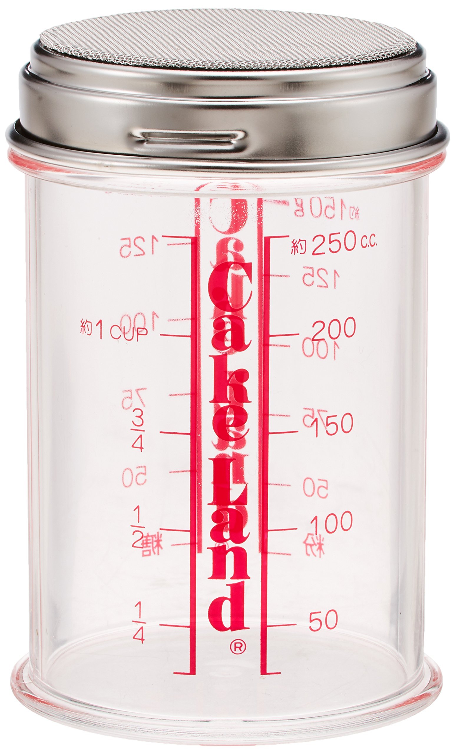 Amazon | タイガークラウン パウダー缶 クリア 75×120mm 粉糖ふり