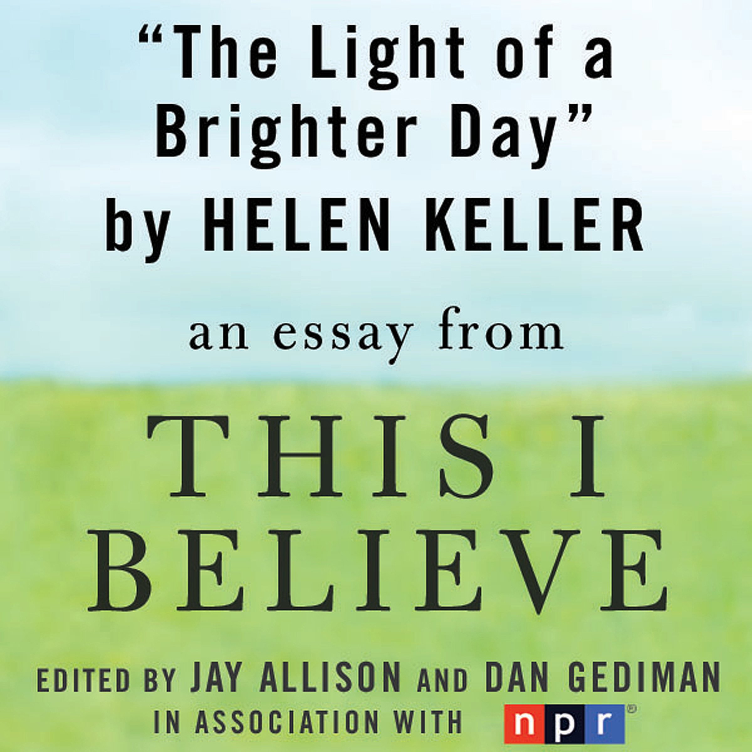 Cover art for The Light of a Brighter Day