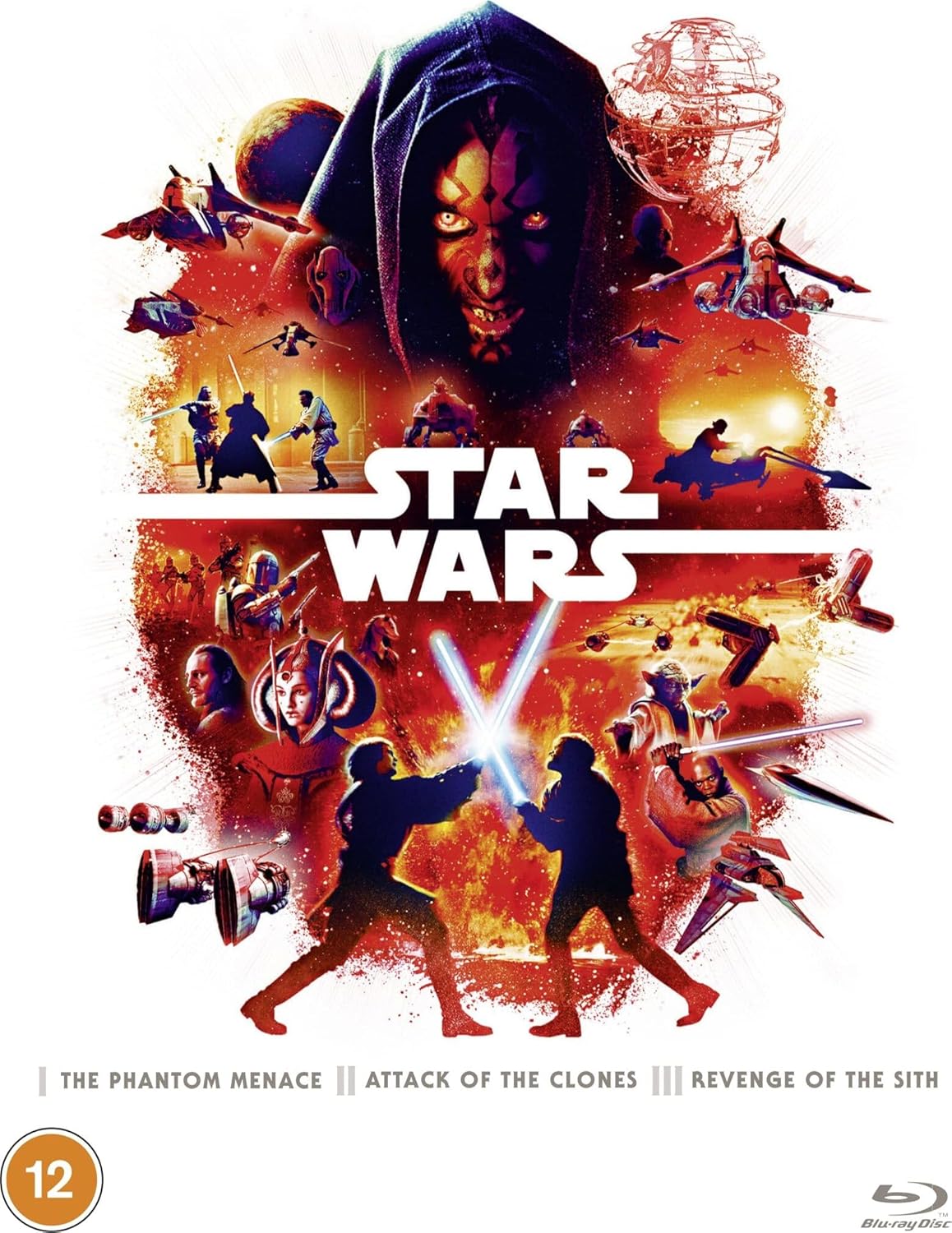Star Wars: Prequel Trilogy - Special Edition (The Phantom Menace / Attack of the Clones / Revenge of the Sith) [Blu-ray] [Region Free]