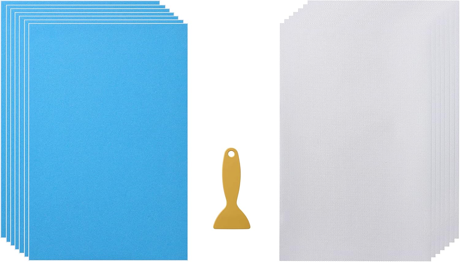 GLOCTO Sticky Flock Rhinestone Template Stencil for Hotfix Rhinestones