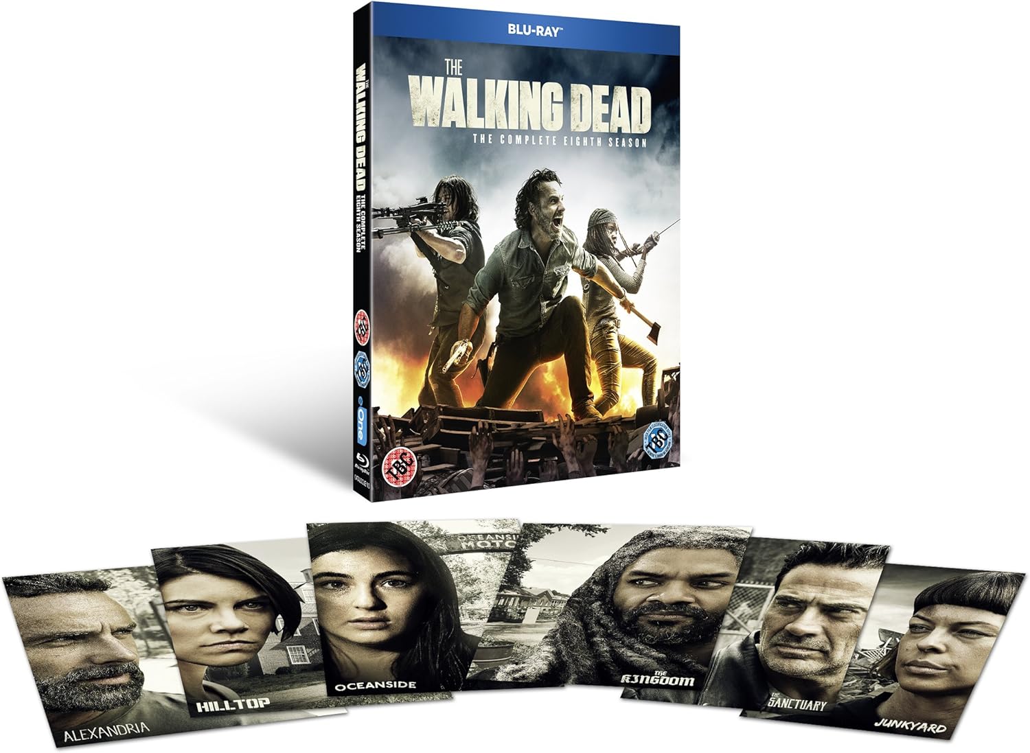 The Walking Dead Season 8 Amazon Co Uk Exclusive Blu Ray 18 Amazon Co Uk Dvd Blu Ray