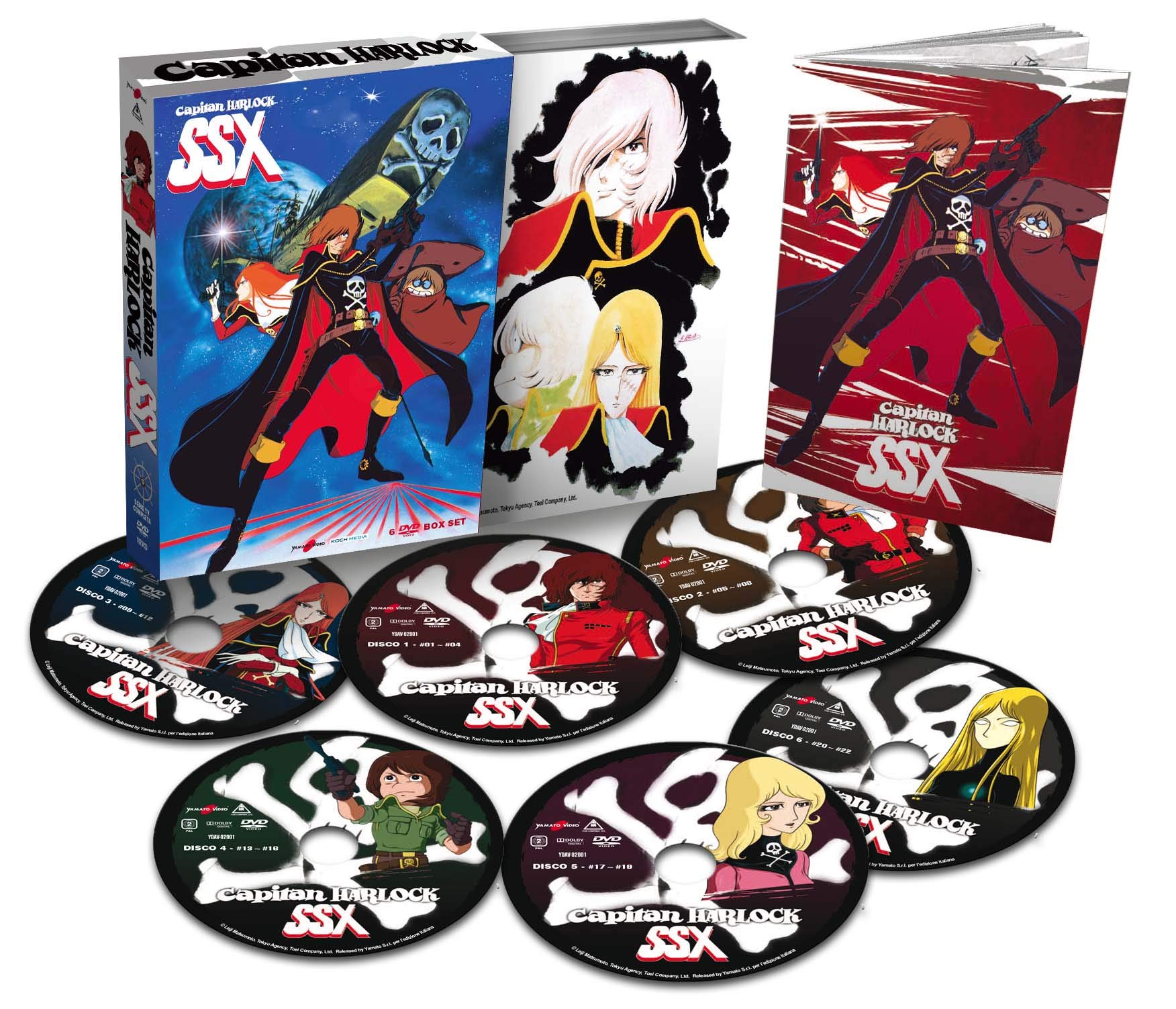 Capitan Harlock SSX: Rotta Verso l'Infinito (Collectors Edition) (6 DVD)