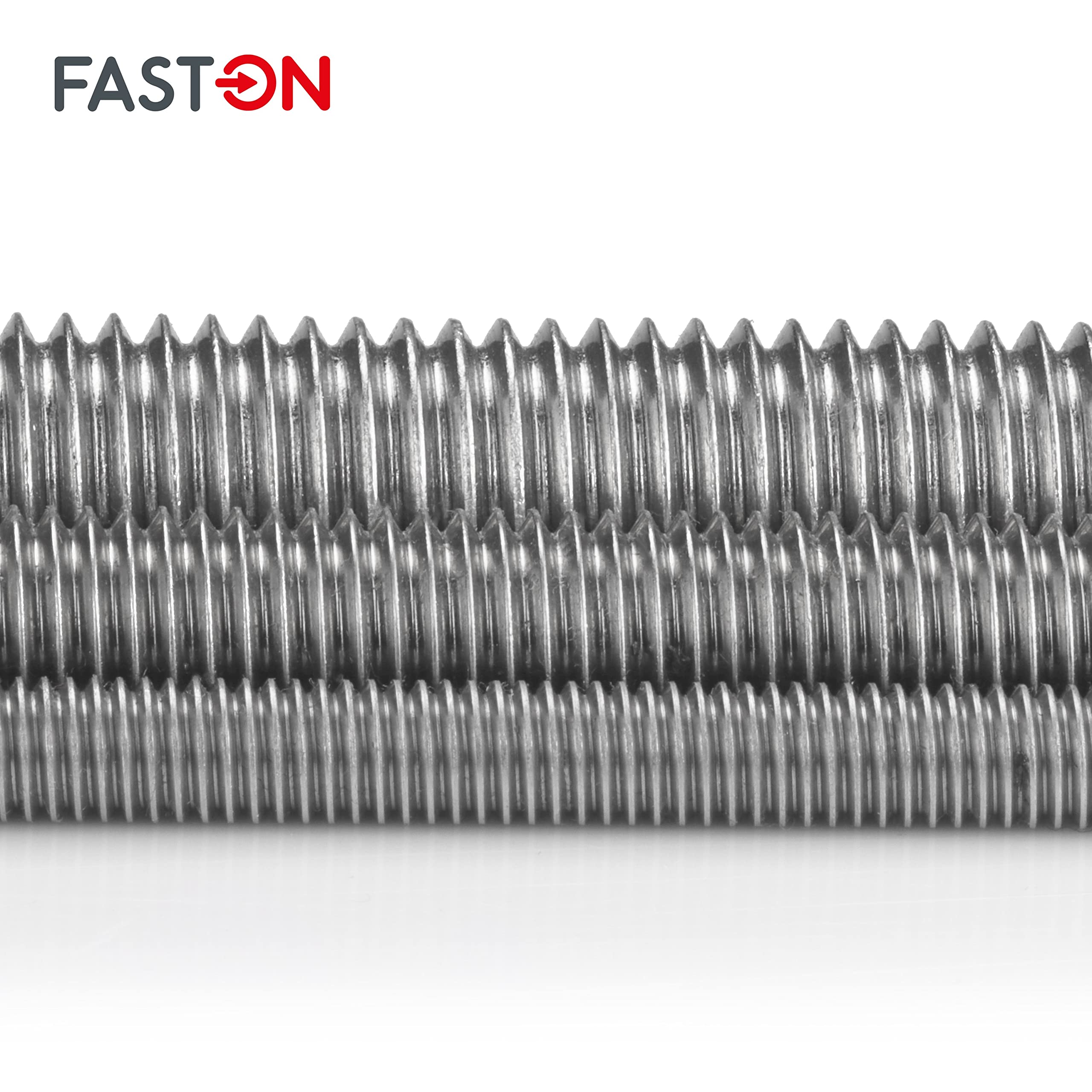 Gewindestange M20 Edelstahl (5 Stück) Gewindestangen 1 Meter Gewindestifte 1000 mm FASTON®