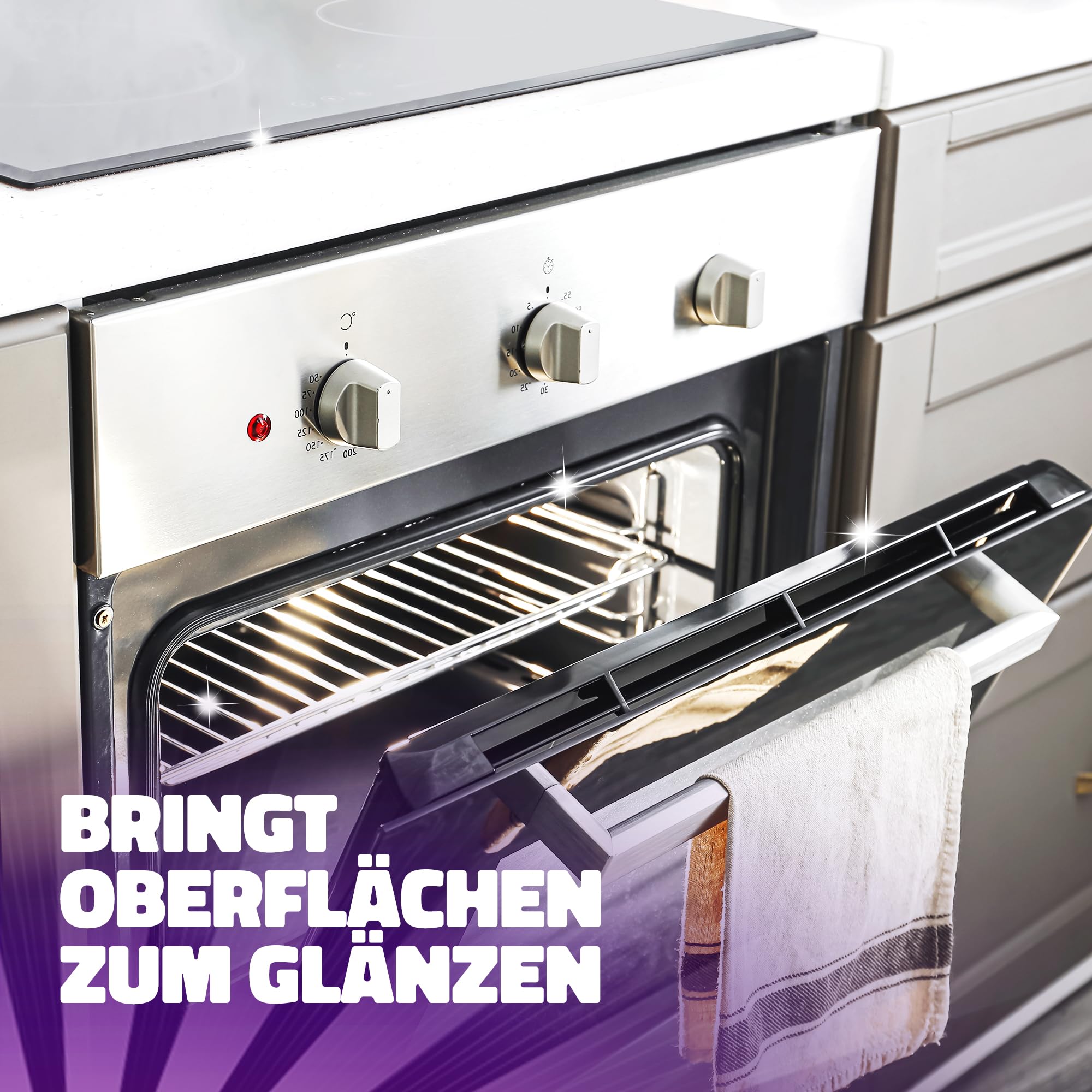 CILLIT BANG Expert Kraftreiniger Universal Fettlöser – Entfernt eingebranntes Fett – 6 x 750 ml