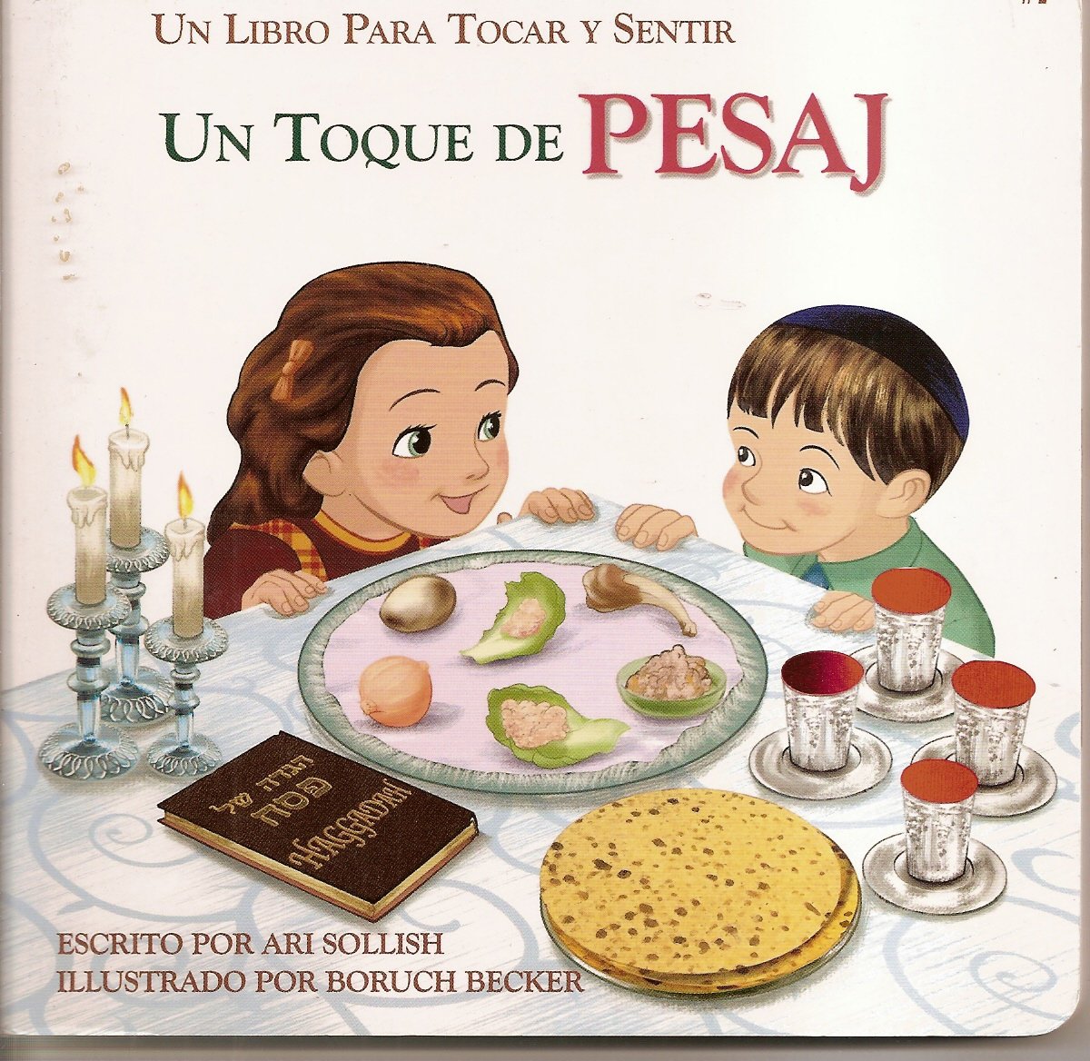 Un Toque de Pesaj - Un Libro Para Tocar Y Sentir (Spanish Edition)