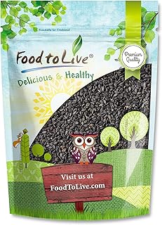 Food to Live Toasted Black Sesame Seeds, 2 Pounds – Crunchy and Nutritio...