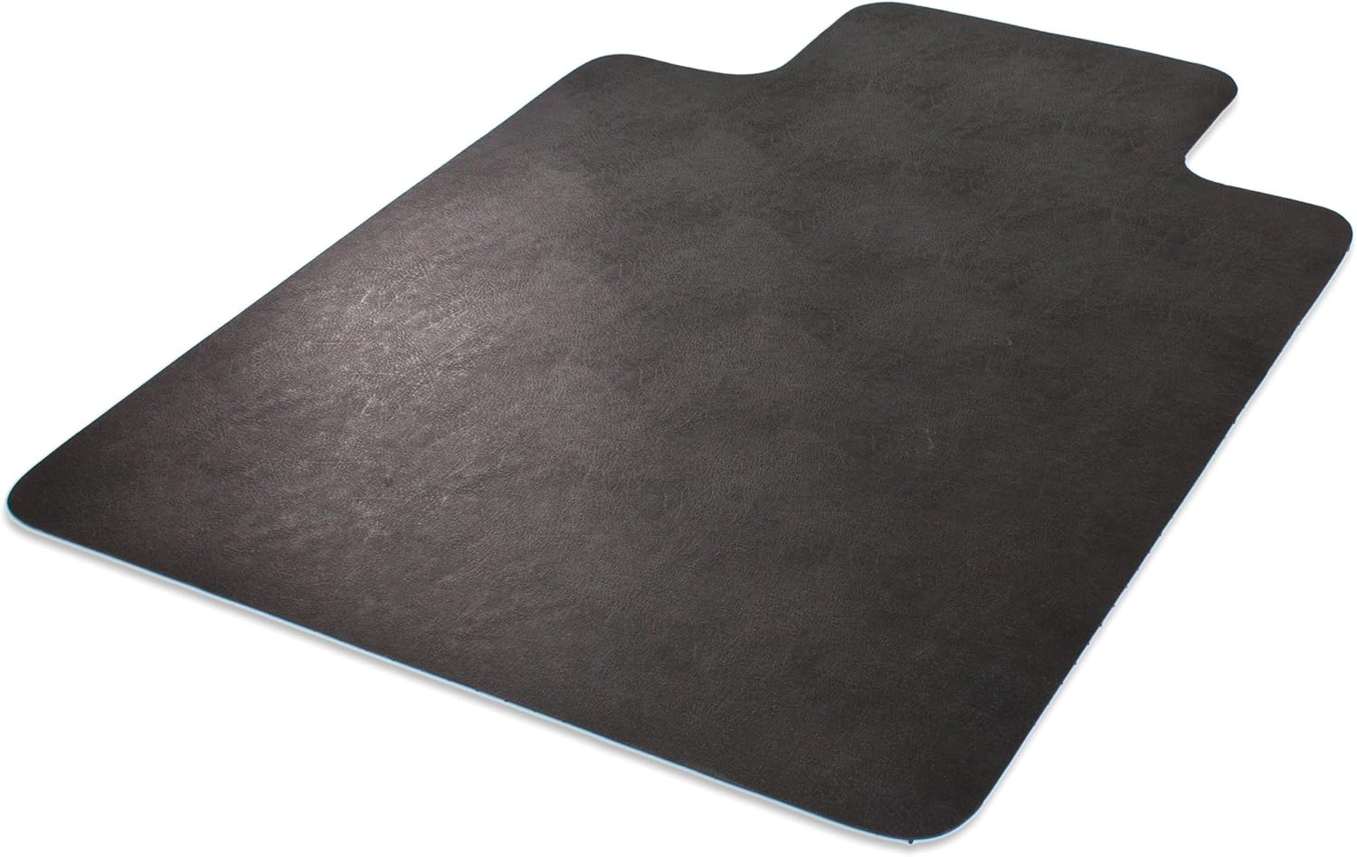 Deflecto EconoMat Black Chair Mat, Low Pile Carpet Use, Rectangle With Lip, Straight Edge, 36 x 48 Inches (CM11112BLKCOM)