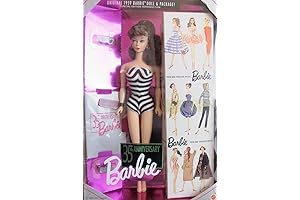 Barbie 60th Anniversary Reproduction – 1959 Barbie Doll Brunette Hair