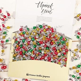 Chilin Seika All Season Chocolate, 17.6 oz 500 g, Gift Box, Sugar Coated Chocolate, Bite Size, Sweets, Large Capacity, Individually Packaged, Gift, Approx. 293 Tablets