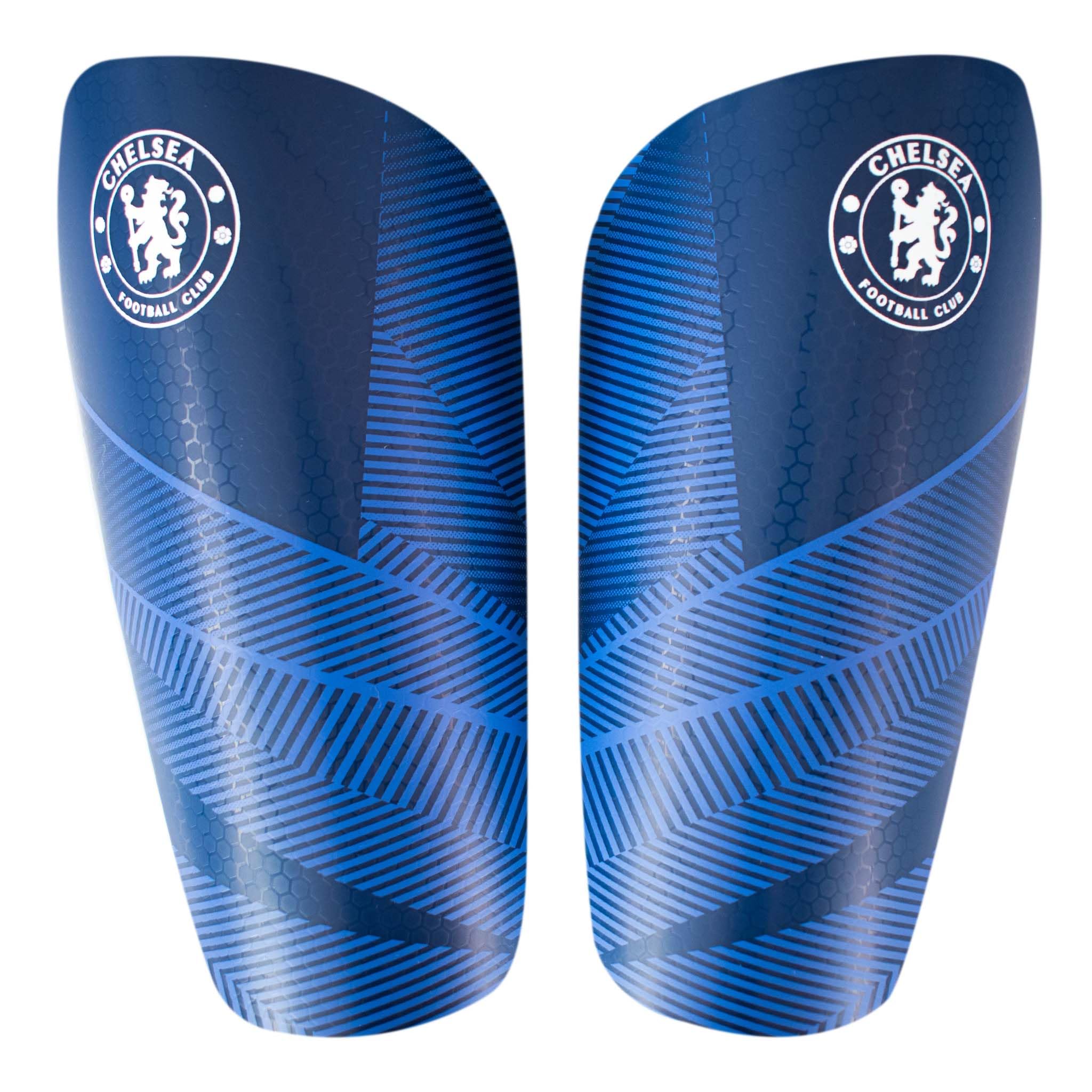 Hy-Pro Officially Licensed Chelsea F.C. Shin Pad, Youth - Shin Guard, Breathable, Lightweight, Durable, Protective Gear, Chelsea Merchandise, Great Football Gift Idea