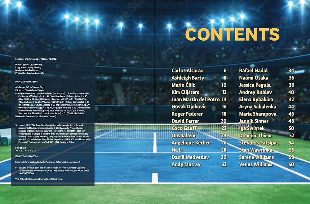 その他 Tennis' Greatest Stars Stars of World Tennis (Abbeville Sports): Blue, Tyler