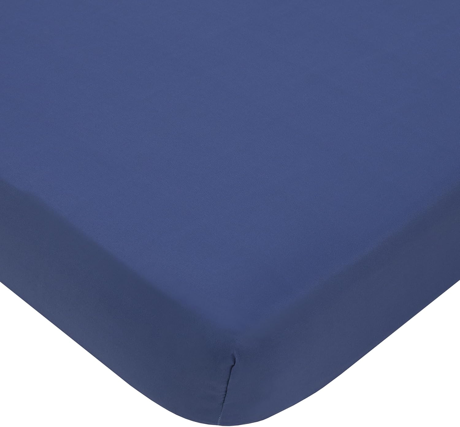 NoJo Everything Kids Solar System Navy, Orange, and Yellow Blast Off 4 Piece Toddler Bed Set - Comforter, Fitted Bottom Sheet, Flat Top Sheet, and Reversible Pillowcase